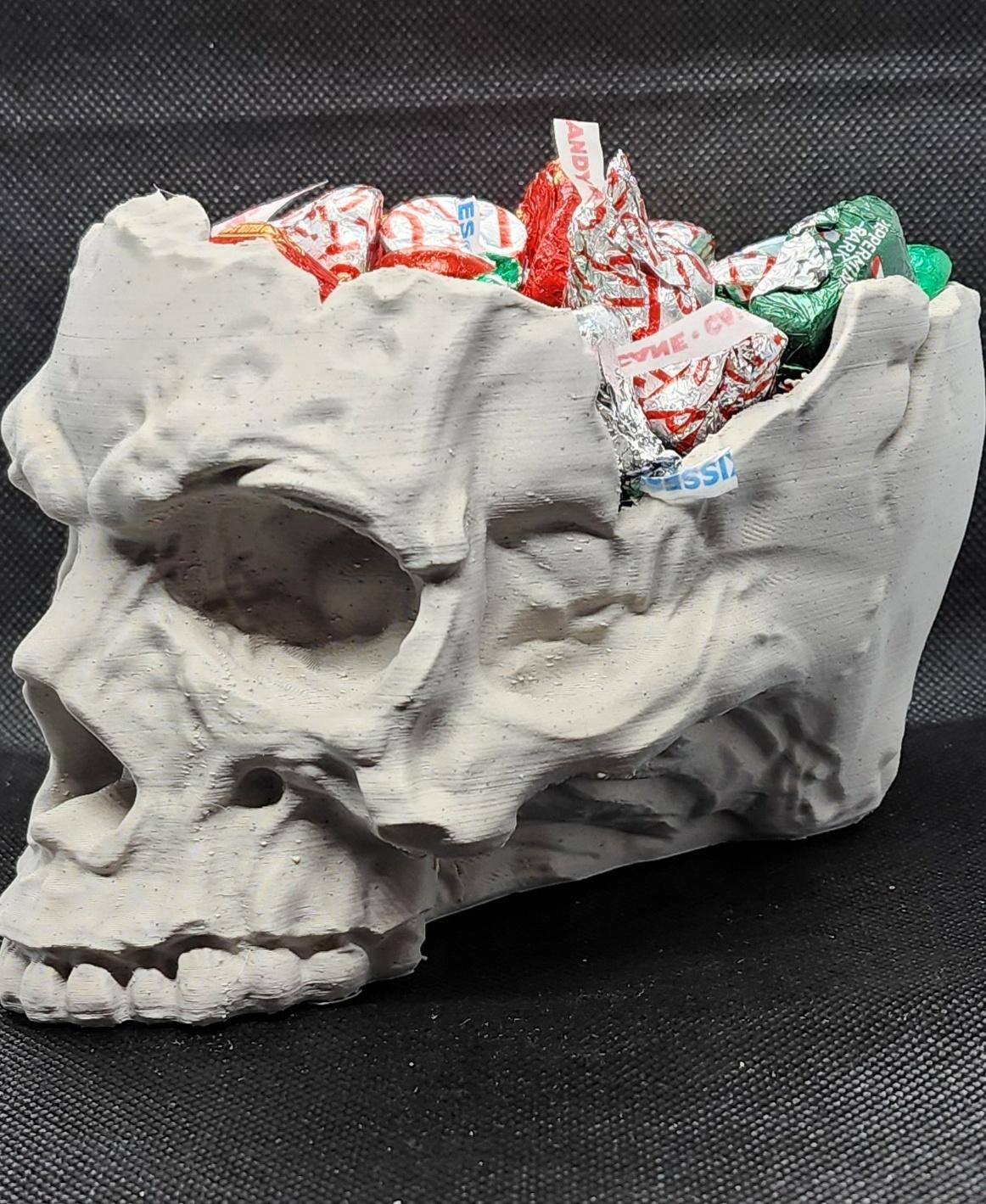 Skull Bowl - Halloween Decoration 3d model