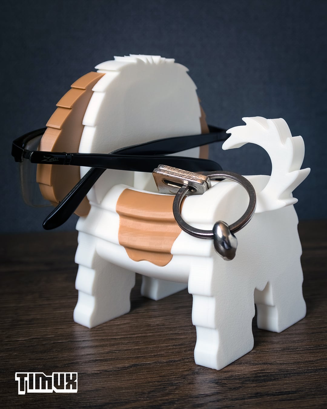 SHIH TZU GLASSES HOLDER 3d model