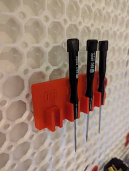Pentalobe set Holder for Multiboard/Multiconnect 3d model
