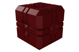 21. Cube 21 Custom Vase Design - Ikebana Home Decoration 3d model