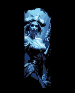 Davey's Locker claims the lives of Pirate Beauties - Set of Bookmarks 3d model