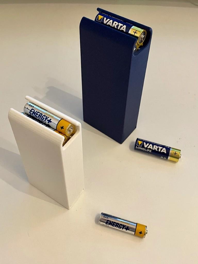 Magazine Battery holder (AAA) 3d model