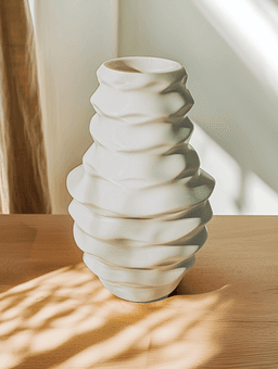 Synca Vase - Wavy Vase 3d model