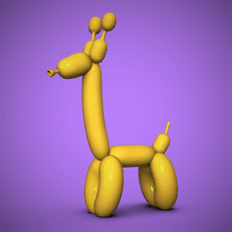 Balloon Giraffe 3d model
