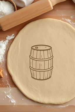 Donkey Kong Barrel Cookie Cutter, Biscuit Cutter 3d model