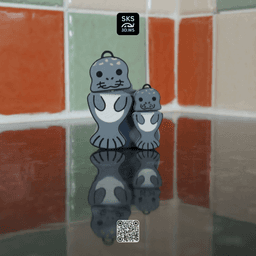 Ultimate Manatee Fidget & Clicker Collection (4-in-1 Master Pack) 3d model