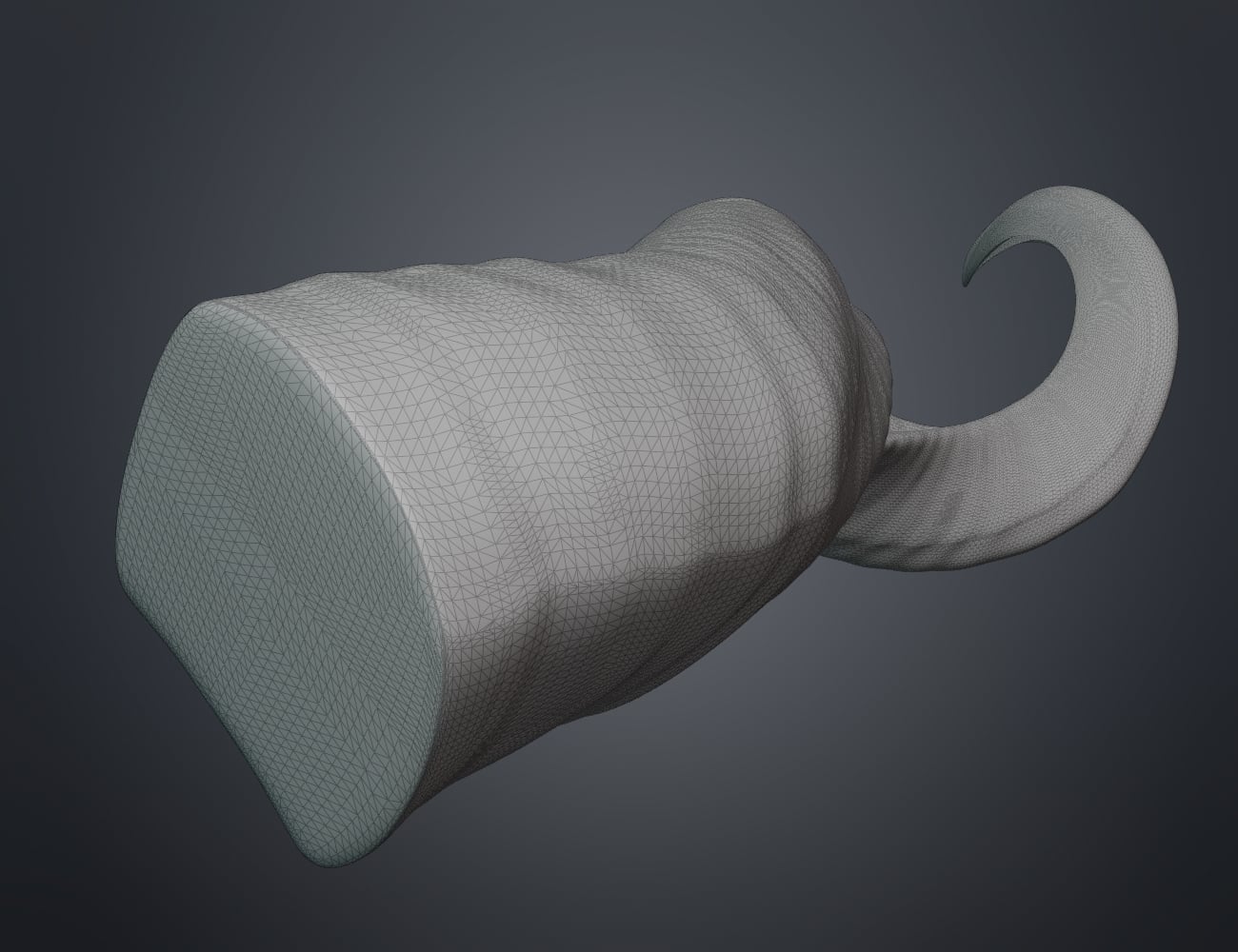 Kudu horns 3d model