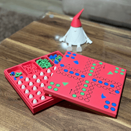 CHRISTMAS BOARD GAME COLLECTION WITH SWEET CHRISTMAS GNOMES / GAME / BOARD / TOY / CHRISTMAS FEELING 3d model