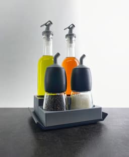 Condiments Tray Caddy Cruet Dressing Holder Organizer 3d model
