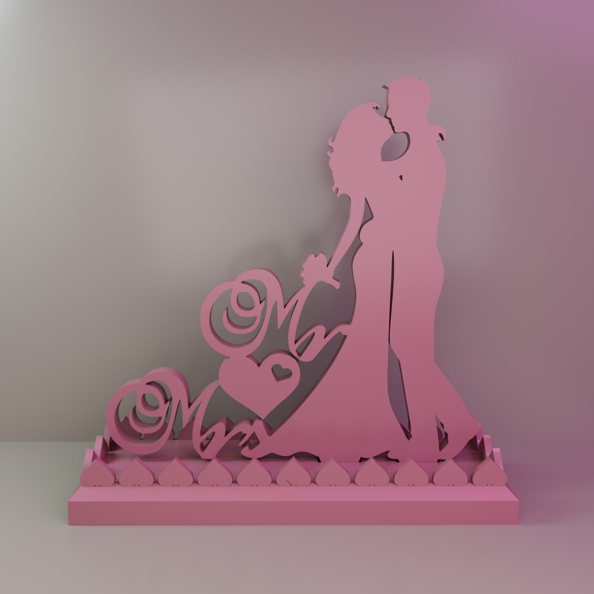 Couples, DECORATION, DESK DECORATION 3d model
