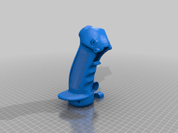 Century Series Grip - F-4 Phantom Joystick + Many Aircraft - Updated B-8 Grip 3d model