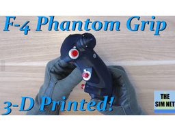 Century Series Grip - F-4 Phantom Joystick + Many Aircraft - Updated B-8 Grip 3d model
