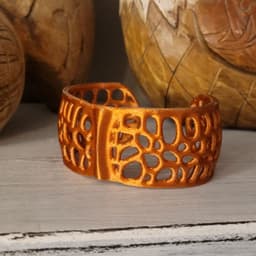 Voronoi Bracelet Mod 5 3d model