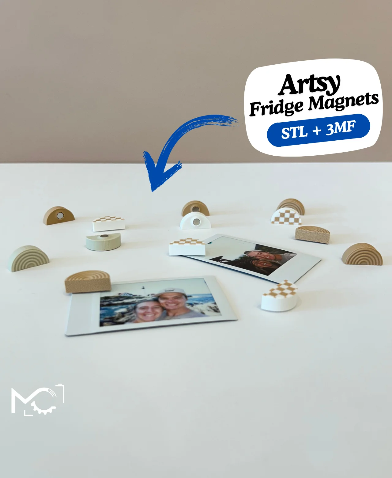 ArchFridgeMagnets 3d model