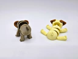 Flexi Pug Pocket Pet 3d model