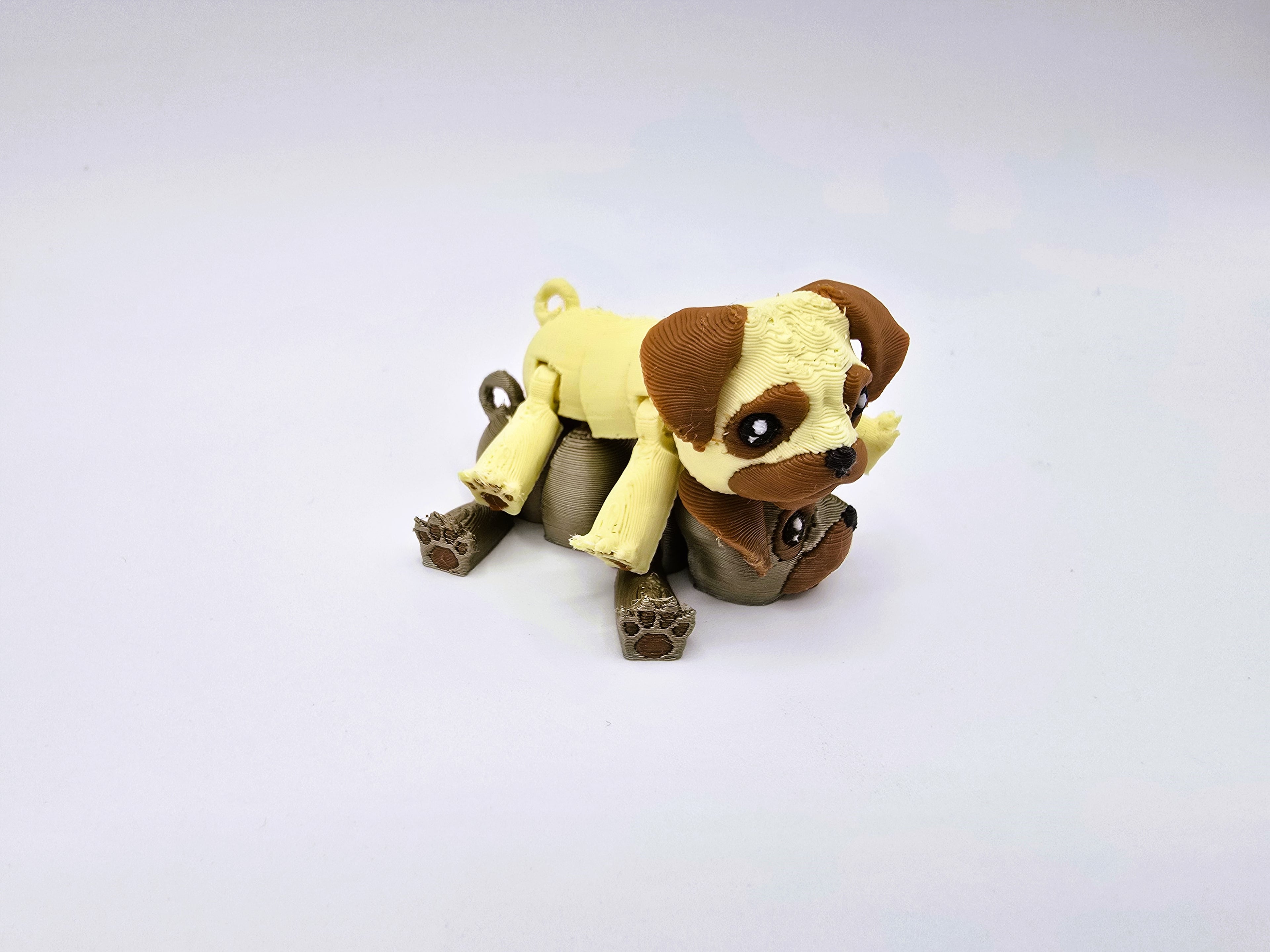 Flexi Pug Pocket Pet 3d model