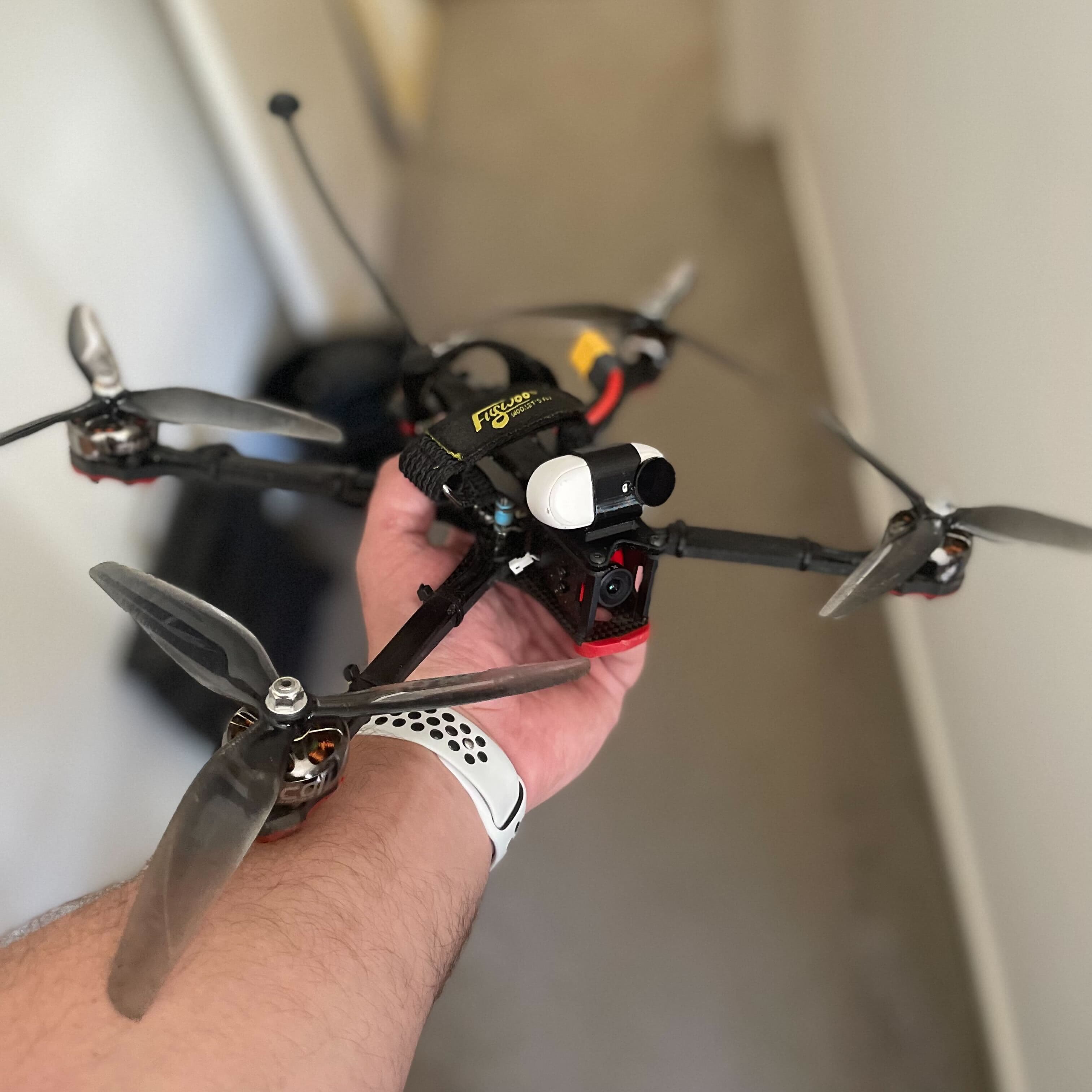Insta360 Go2 mount for Apex 3d model