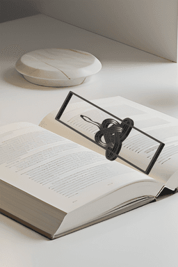 Snake Bookmark, Creative Bookmark, Gift Idea 3d model