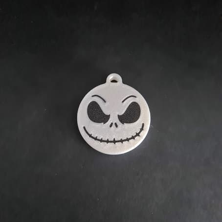 Jack Skellington keychain 3d model