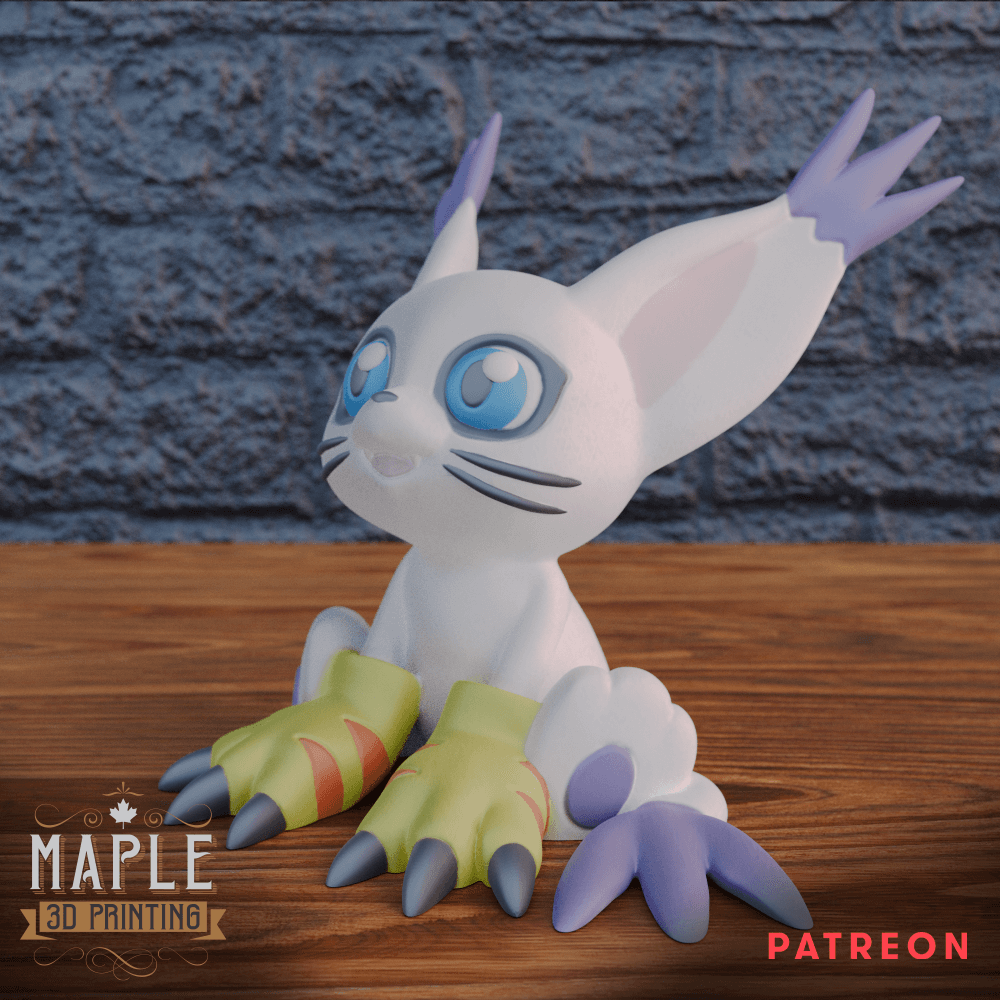 Gatomon - Digimon 3d model