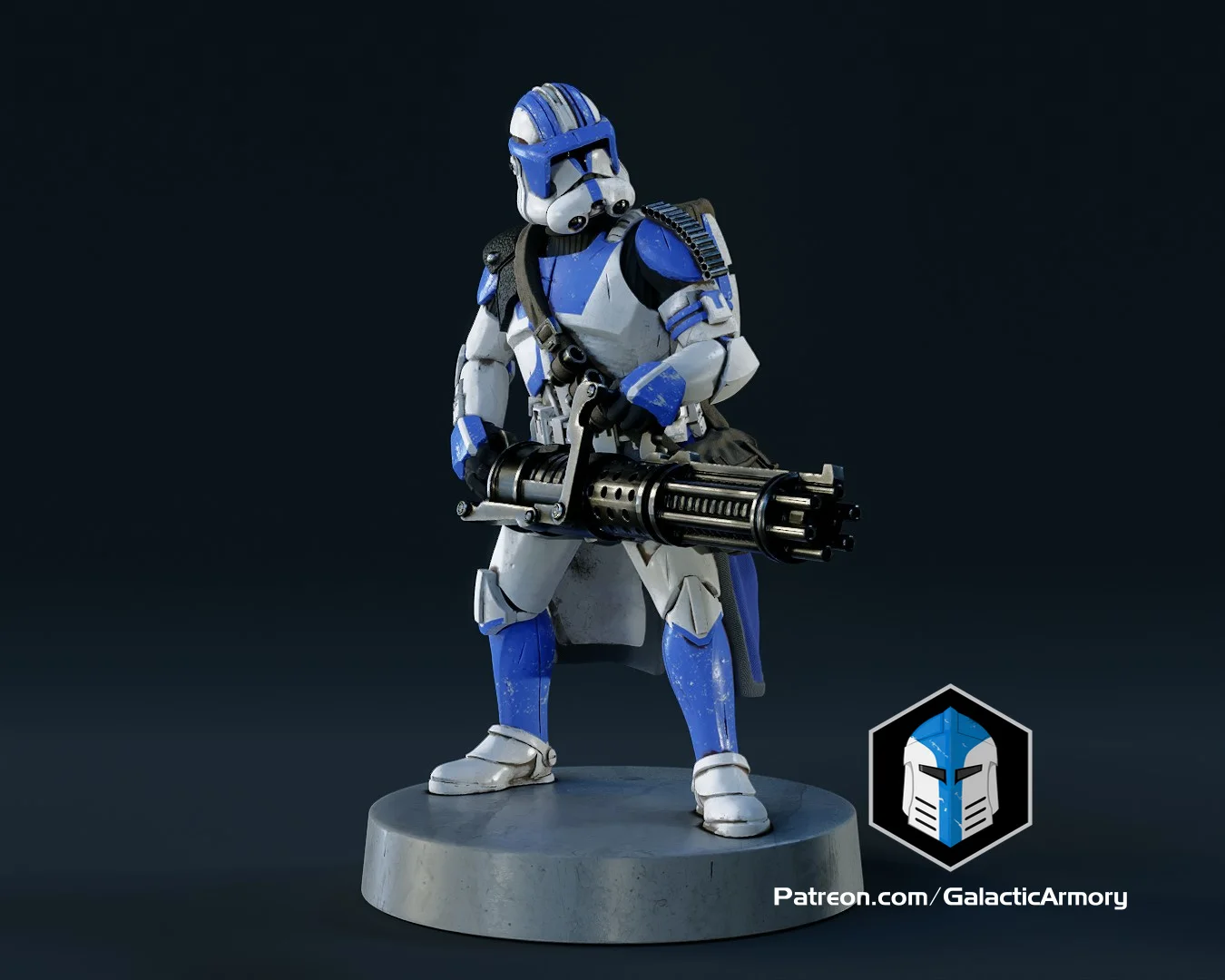 Clone Trooper Figurine - Heavy 3d model