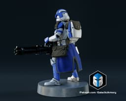 Clone Trooper Figurine - Heavy 3d model