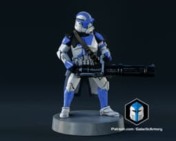 Clone Trooper Figurine - Heavy 3d model