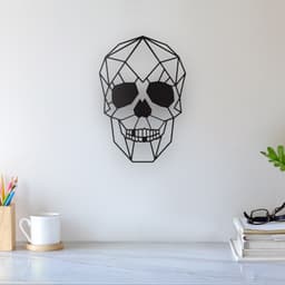 Skull Wall Art 3d model