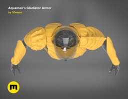 Aquaman Gladiator Amor 3d model