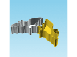 Bat 0036, nestable box (v2) 3d model