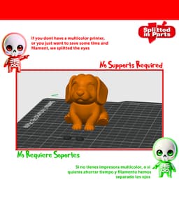 Dachshund Pup 3d model