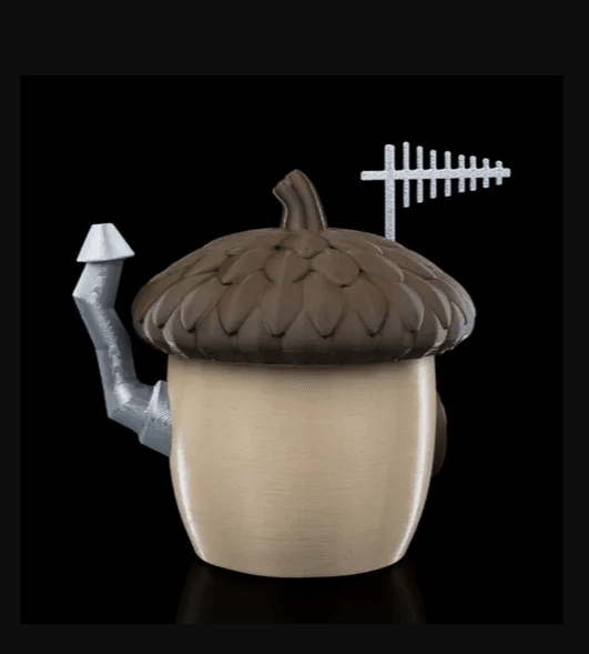 Acorn Fairy House 3d model