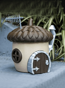 Acorn Fairy House 3d model