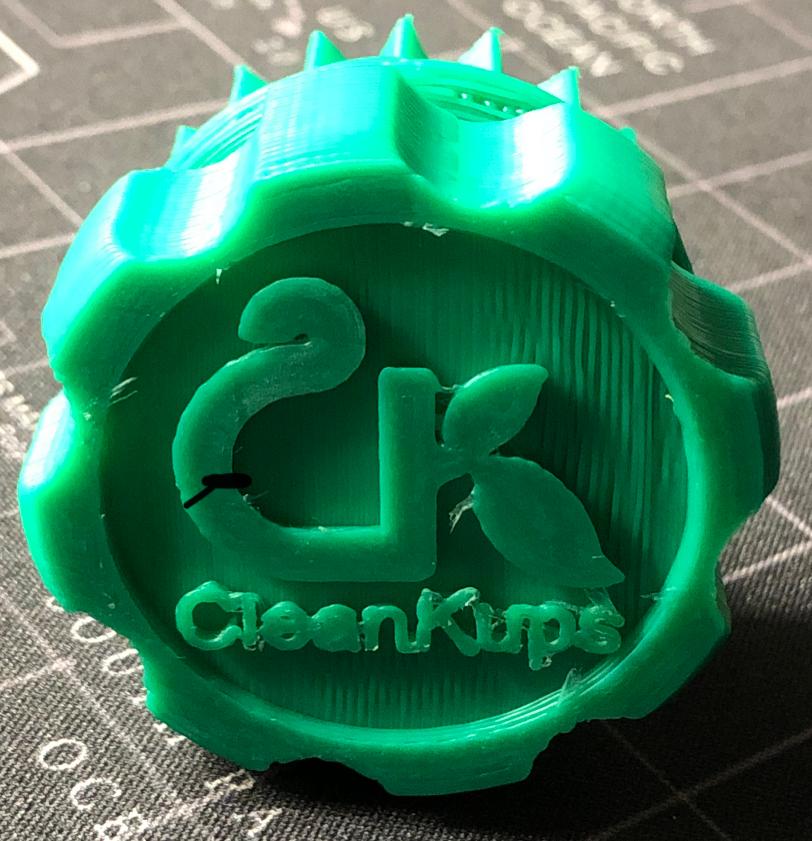 K-Cup® - CleanKup™ - Printed Model - Forest Green - 3d model