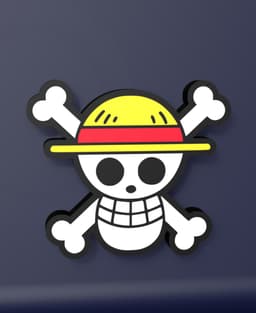 Straw Hat Pirates - LED Strip compatible 3d model