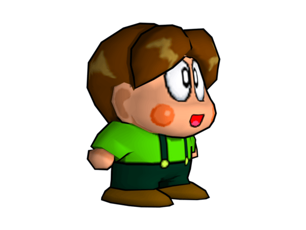 Bobble Bobble Bubby 3d model