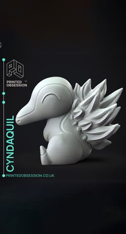 Cyndaquil - Pokemon - Fan Art 3d model