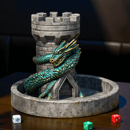 Dragon Dice Tower 3d model