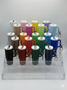 Tumbler Keychain 3d model
