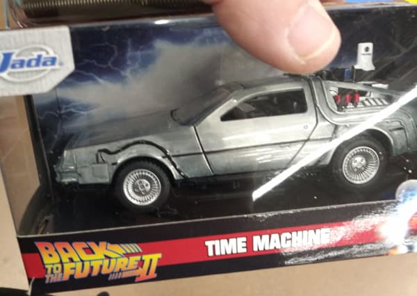 BTTF Wheel Struts modified for Jada 3d model