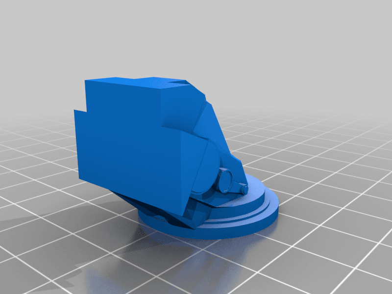 BTTF Wheel Struts modified for Jada 3d model