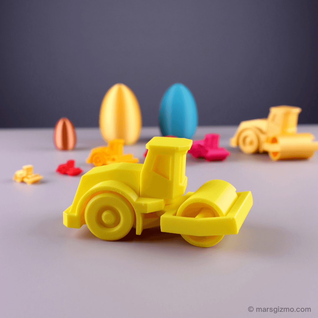 Surprise Egg #12 - Tiny Steamroller - Check it in my video:
https://youtu.be/CfwwfeEEKTo

My website: https://www.marsgizmo.com - 3d model