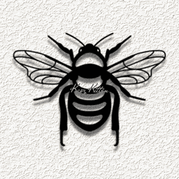 bumble bee WALL ART HOME DECOR 3d model