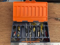 Medium Inline Spinner Tackle Box 3d model