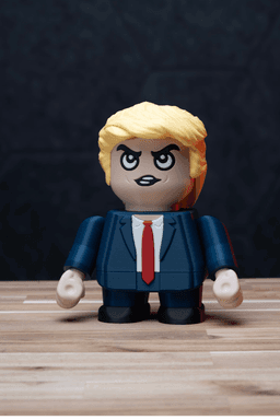 Donald Chunk - President Trump Kit | No Supports, No AMS, No Glue 3d model