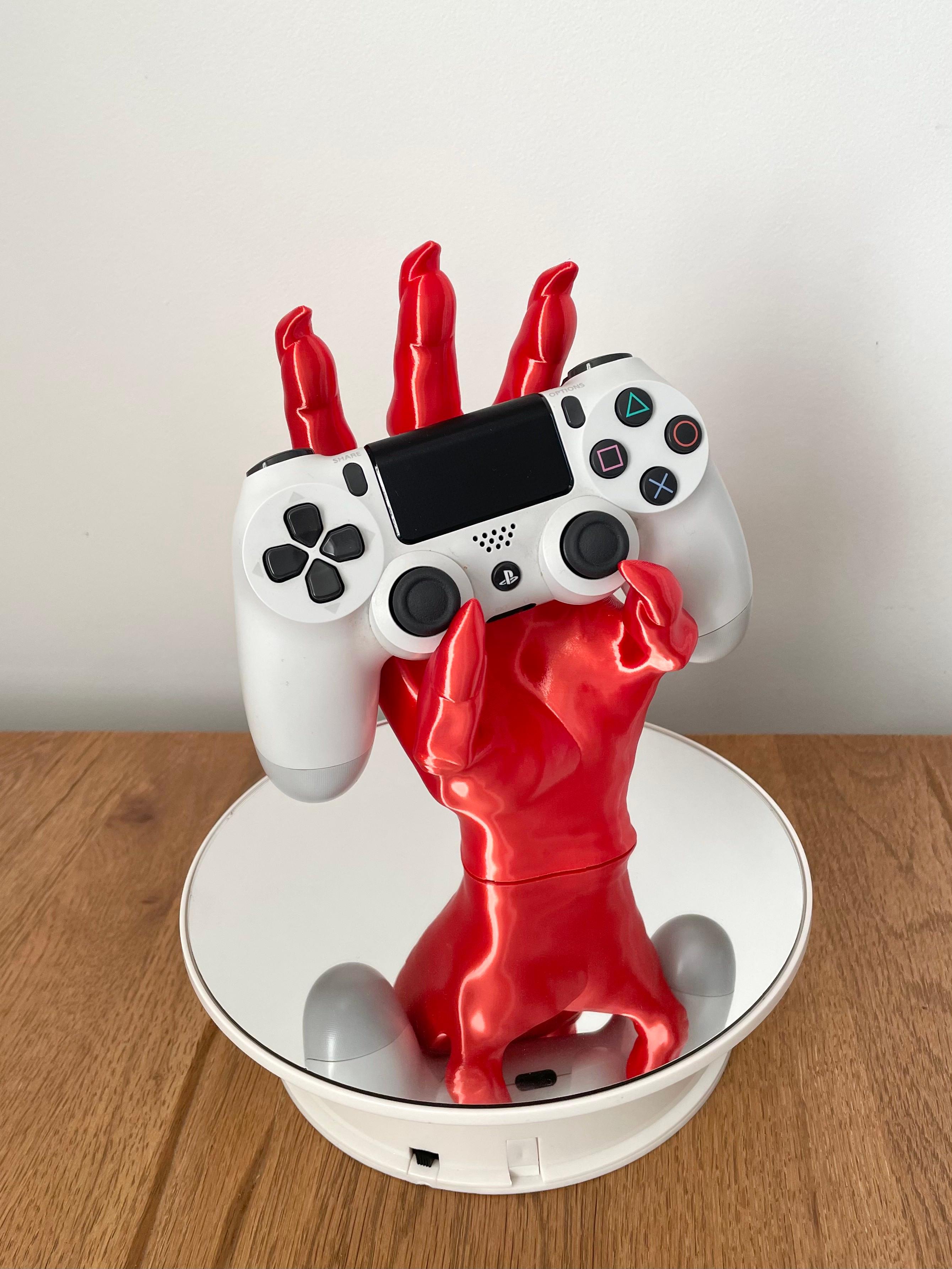 Demon Hand Controller Holder / No Supports 3d model