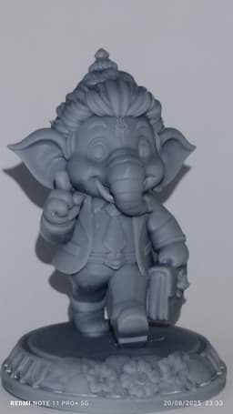 Corporate Ganesha – 3D Printable Idol | Desk Buddy 3d model