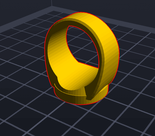 Green Lantern Power Ring - Size 12 3d model