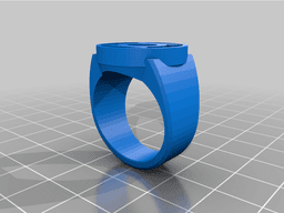 Green Lantern Power Ring - Size 12 3d model
