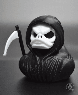 Halloween Grim Reaper Duck 3d model